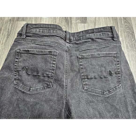 (3/$35) Maurices M Jeans Womens Jeans 10 Black Mid-Rise Bootcut Stretch Denim - Picture 3 of 12
